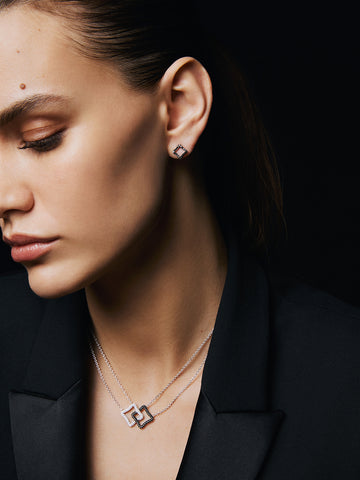 Intertwined Double Necklace